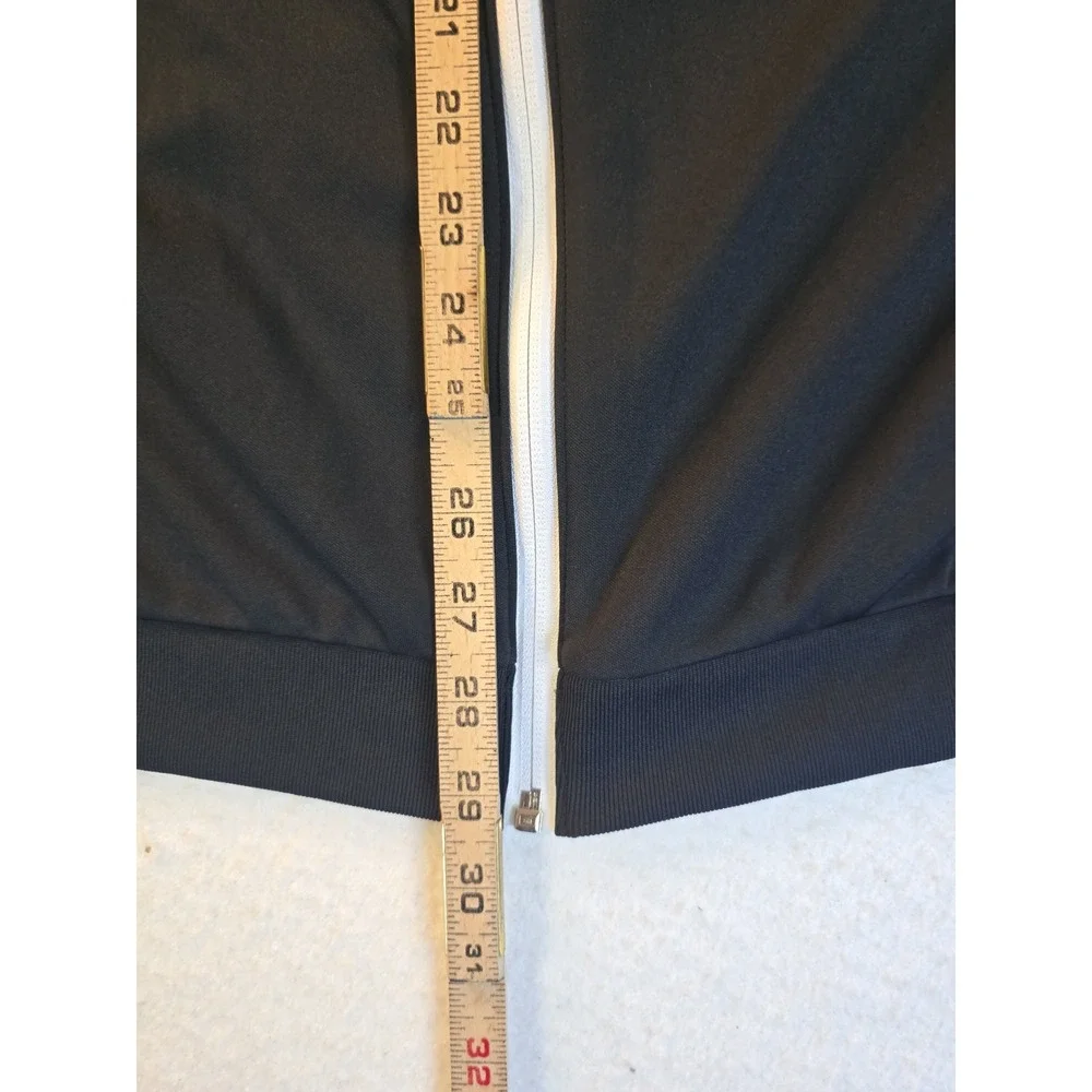 Nike Dri-FIT Slim Fit Men's Size XL Volt Colorblock Full Zip Track Jacket